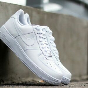 Sneakers Nike Air Force 1 (GS) White/ White-White imagine