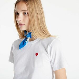 Tricou Comme des Garçons PLAY Tee Knit White imagine