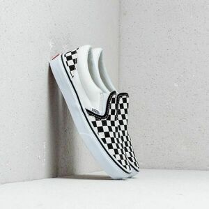 Sneakers Vans Classic Slip-On (Checkerboard) Black/ True White imagine