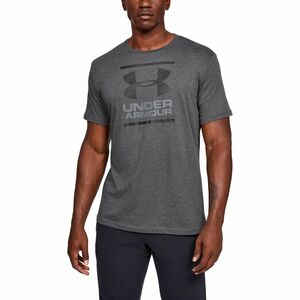 Tricou Under Armour Gl Foundation SS T Charcoal Medium Heather/ Graphite/ Black imagine