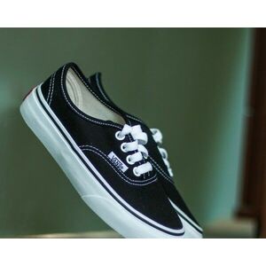 Sneakers Vans K Authentic Black/ True White imagine