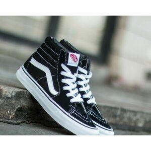 Sneakers Vans Sk8-Hi Kids Black/ True White imagine