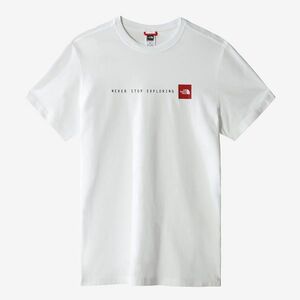 Tricou The North Face S/S Never Stop Exploring Tee TNF White imagine