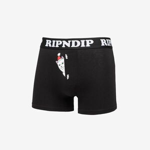 RIPNDIP Peeking Santa Nerm Boxers 1-Pack Black imagine