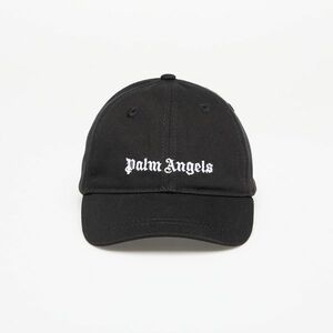 Palm Angels Kids Logo Baseball Cap Black/ Off White imagine