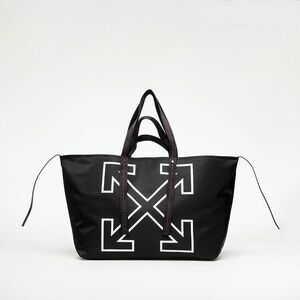 Geantă Off-White Heritage Day Off Tote L Black/ White imagine