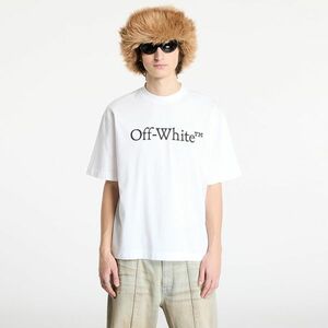 Tricou Off-White Big Bookish Skate S/S Tee White Black imagine