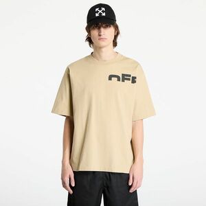 Tricou Off-White Off Shared Skate S/S Tee Creme Brulée imagine