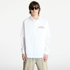 Cămașă Off-White Star Arrow Popl Bowling Shirt White/ Black imagine