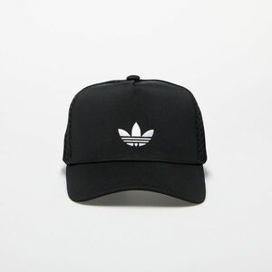 adidas Adicolor Classic Curved Foam Trucker Cap Black imagine