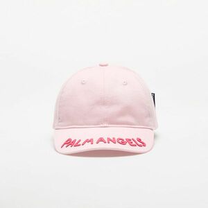 Palm Angels Kids Seasonal Logo Baseball Cap Rose Pink imagine