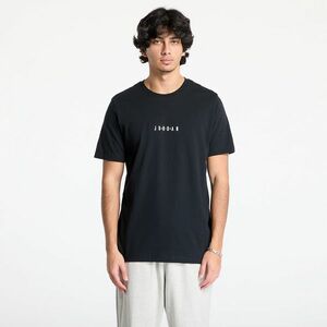 Tricou Jordan Air Men's T-Shirt Black/ Sail/ Sail imagine