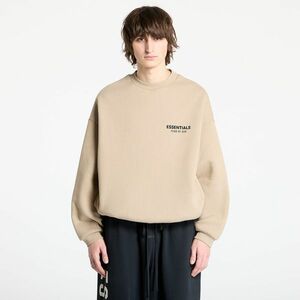 Hanorac Fear Of God ESSENTIALS Fleece Crewneck Desert Sand imagine