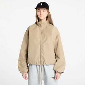 Jacheta Fear Of God ESSENTIALS Textured Nylon Track Jacket Desert Sand imagine