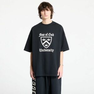 Tricou Fear Of God ESSENTIALS Heavy Crewneck Tee Black imagine