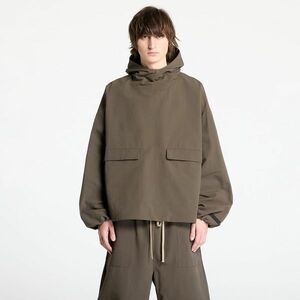 Jacheta Fear Of God ESSENTIALS Military Nylon Hooded Anorak Brown imagine