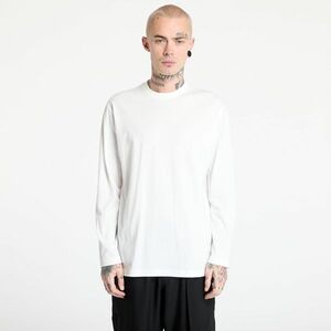 Tricou Y-3 Graphic Long Sleeve Top UNISEX Core White imagine