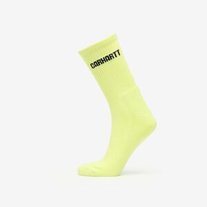 Carhartt WIP Industry Socks 1-Pack Lumo Yellow/ Black imagine