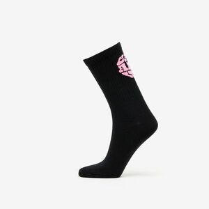 Carhartt WIP Heartbreaker Socks 1-Pack Black/ Lumo Pink imagine