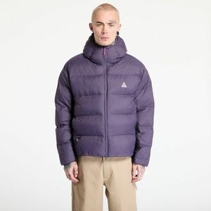 Jacheta Nike ACG "Lunar Lake" Puffer Men's Therma-FIT ADV Loose Hooded Jacket Dark Raisin/ Black/ Summit White imagine