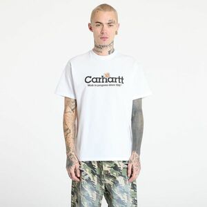 Tricou Carhartt WIP S/S Label Script T-Shirt UNISEX White imagine