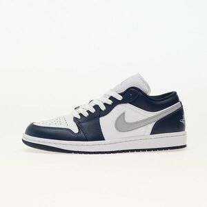 Sneakers Air Jordan 1 Low White/ Wolf Grey-Midnight Navy imagine