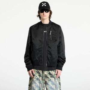 Bomber Palm Angels Curved Logo Bomber Black/ Black imagine