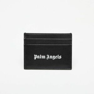 Portofel Palm Angels Classic Logo Card Holder Black/ White imagine