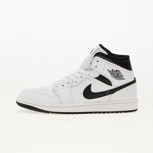 Sneakers Air Jordan 1 Mid White/ Black-White-Black imagine