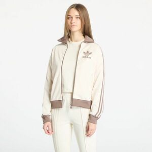 Hanorac adidas Adicolor Classic Track Top Wonder White/ Trace Brown imagine