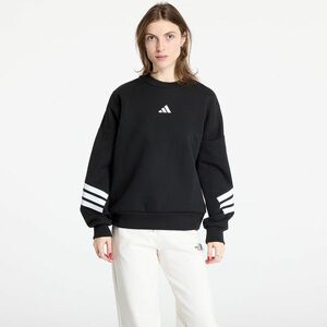 Hanorac adidas Future Icons Three Stripes Sweatshirt Black imagine