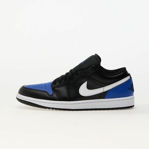 Sneakers Air Jordan 1 Low Black/ White-Game Royal imagine