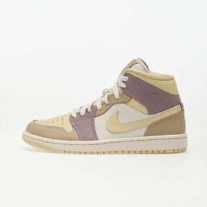 Sneakers Air Jordan 1 Mid Lt Orewood Brn/ Team Gold-Khaki imagine