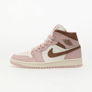 Sneakers Air Jordan 1 Mid Pink Oxford/ Archaeo Brown-Sail imagine