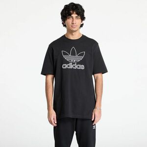 Tricou adidas Adicolor Outline Trefoil Tee Black imagine