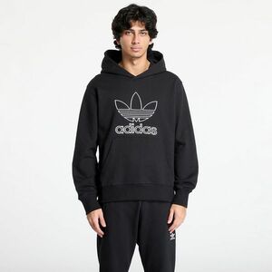 Hanorac adidas Adicolor Outline Trefoil Hoody Black imagine