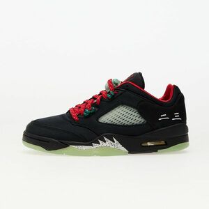 Sneakers Air Jordan 5 Retro Low SP Black/ Classic Jade-Fire Red imagine