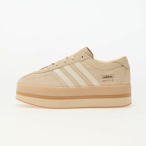 Sneakers adidas Gazelle Stack W Sand Strata/ Gum 3/ Cream White imagine