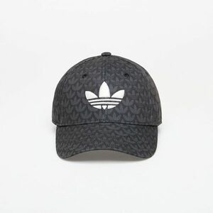 adidas Trefoil Monogram Cap Black/ Cloud White imagine