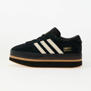 Sneakers adidas Gazelle Stack W Core Black/ Cream White/ Gum 3 imagine