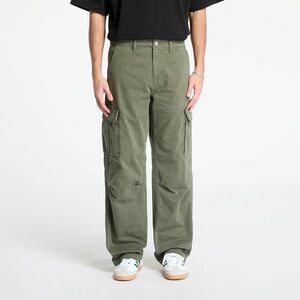 Pantaloni Tommy Jeans Jaimie Cotton Cargo Pants Green imagine