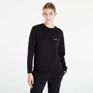 Calvin Klein Modern Cotton Lw Rf L/S Sweatshirt Black imagine