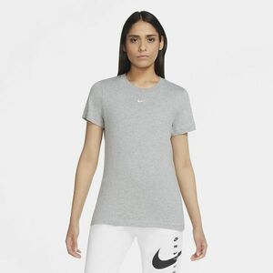 Tricou Nike Sportswear W T-Shirt Dk Grey Heather/ White imagine