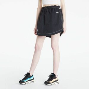 Nike Sportswear Swoosh Women's Woven High-Rise Skirt Black imagine