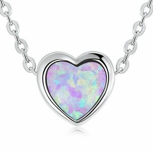 Colier din argint Lovely Pink Opal imagine