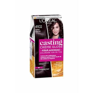 Vopsea de par semi-permanenta fara amoniac Casting Creme Gloss 4102 Saten Glaciar - 180 ml imagine