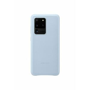 Husa de protectie Leather Cover pentru S20 Ultra - Sky Blue imagine