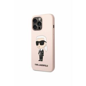 Husa de protectie silicon lichid Ikonik NFT pentru iPhone 13 Pro Max - Roz imagine