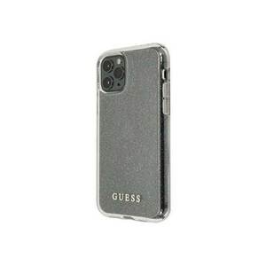 Husa de protectie Glitter Circle pentru iPhone 11 Pro - Silver imagine