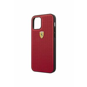 Husa de protectie FESPEHCP12MRE On Track Perforated pentru iPhone 12 Pro Red imagine